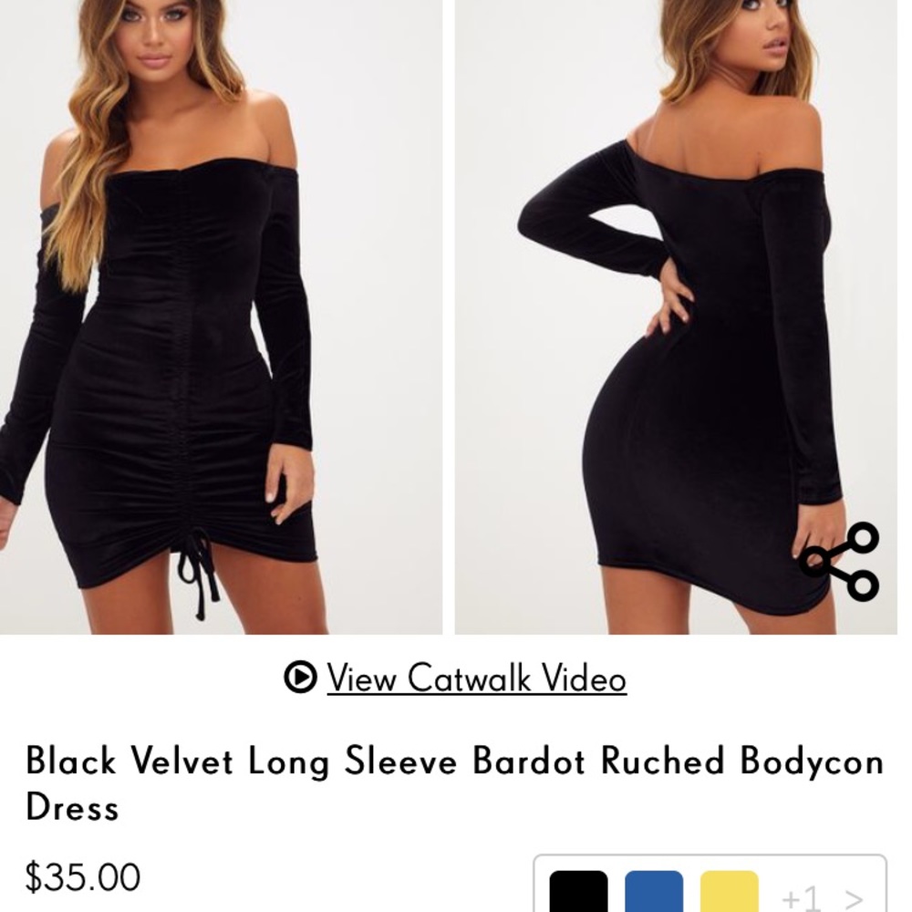 Prettylittlething dress